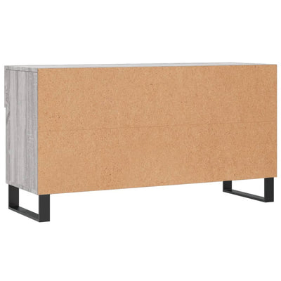 Kenkäpenkki harmaa Sonoma 102x35x55 cm tekninen puu