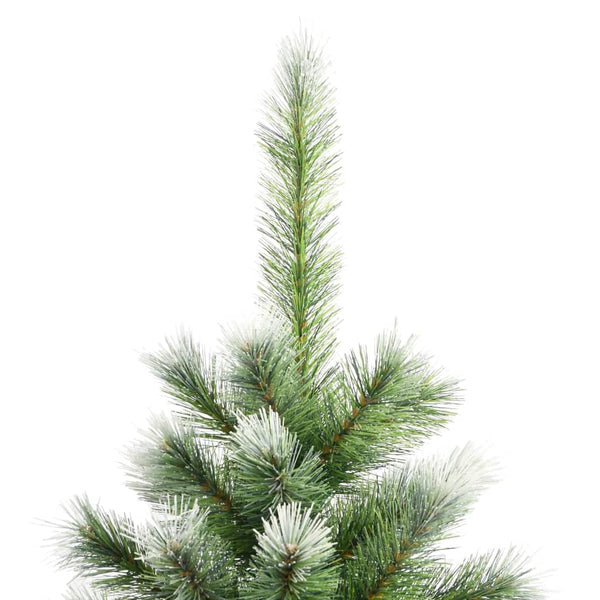 Tekojoulukuusi saranoilla ja lumihuurteella 150 cm