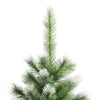 Tekojoulukuusi saranoilla ja lumihuurteella Liiana 240cm
