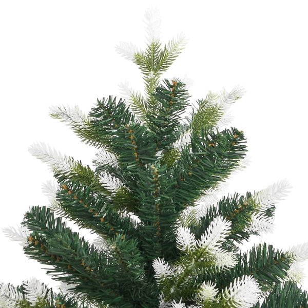 Tekojoulukuusi saranoilla ja lumihuurteella Ditia 120cm