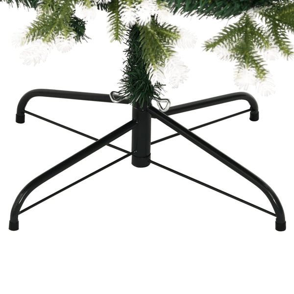 Tekojoulukuusi saranoilla ja lumihuurteella Ditia 120cm