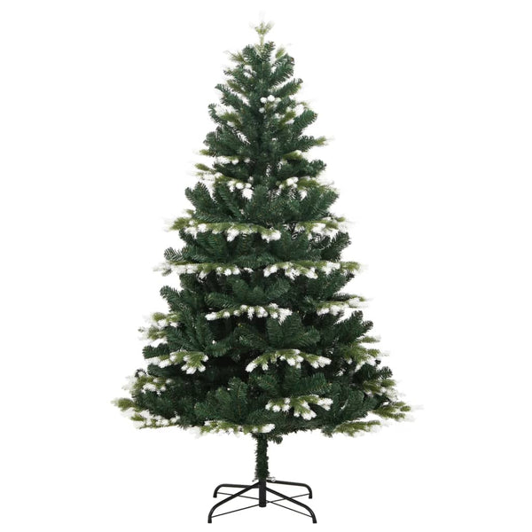 Tekojoulukuusi saranoilla ja lumihuurteella Ditia 240cm