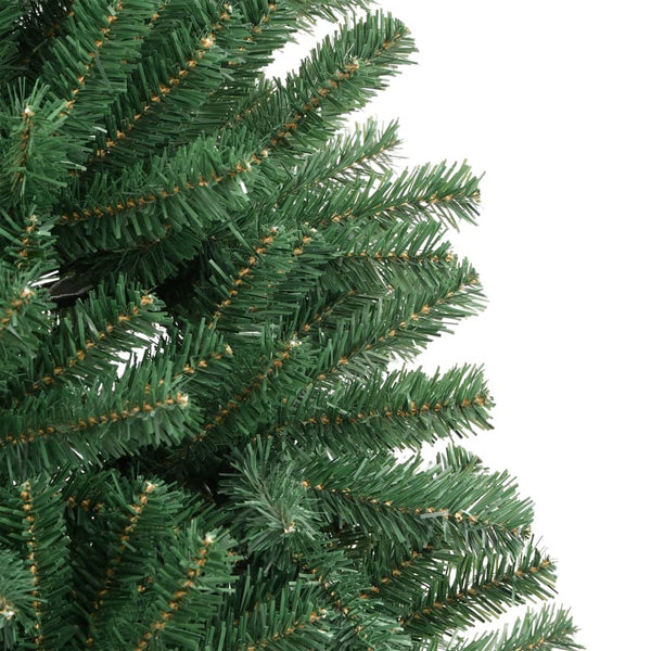 Tekojoulukuusi saranoilla ja jalustalla vihreä 240 cm