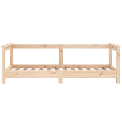 Lasten sängynrunko 70x140 cm täysi mänty