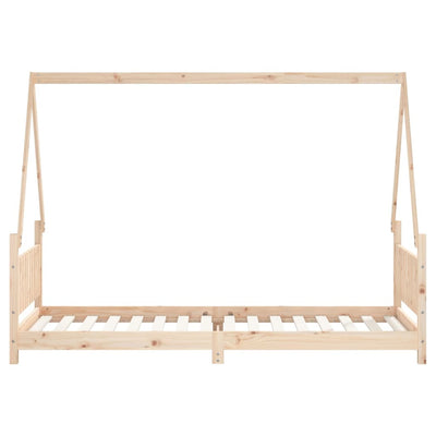 Lasten sängynrunko 80x200 cm täysi mänty