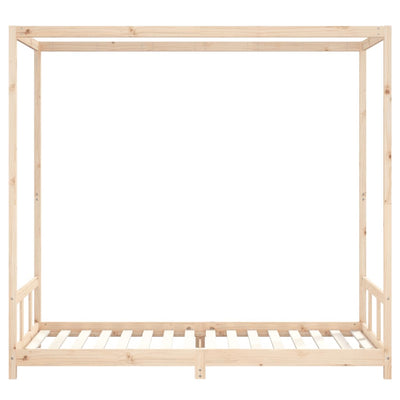 Lasten sängynrunko 90x200 cm täysi mänty