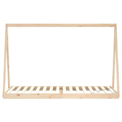 Lasten sängynrunko 90x200 cm täysi mänty