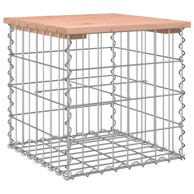 Puutarhapenkki kivikori tyyli Timon 43x44x42cm (douglaskuusi)