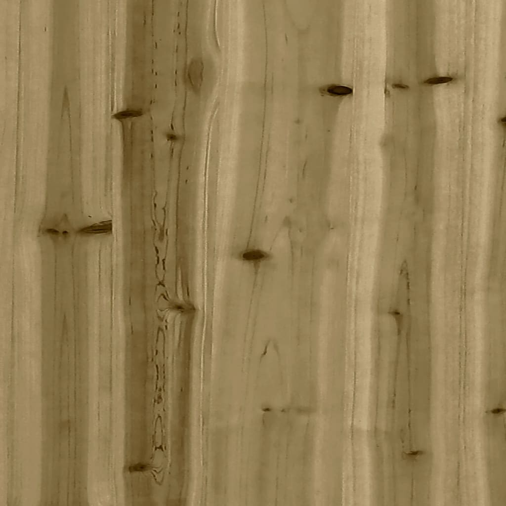 Kyllästetty puutarhapenkki kivikori tyyli Rauch 183x41x60,5cm (mänty)