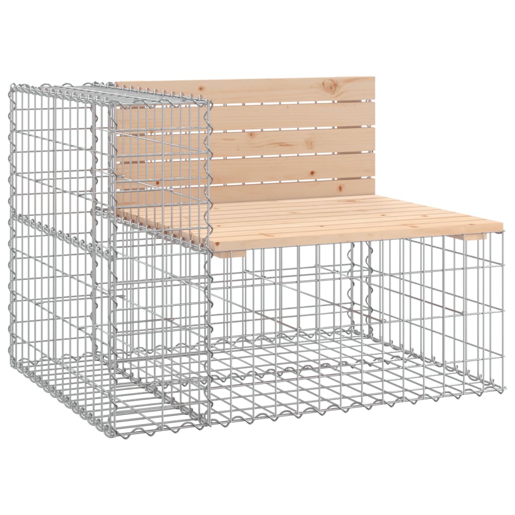 Puutarhapenkki kivikori tyyli Saligny 184x71x65,5cm (mänty)