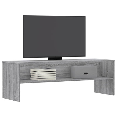 TV-taso harmaa Sonoma 120x40x40 cm lastulevy