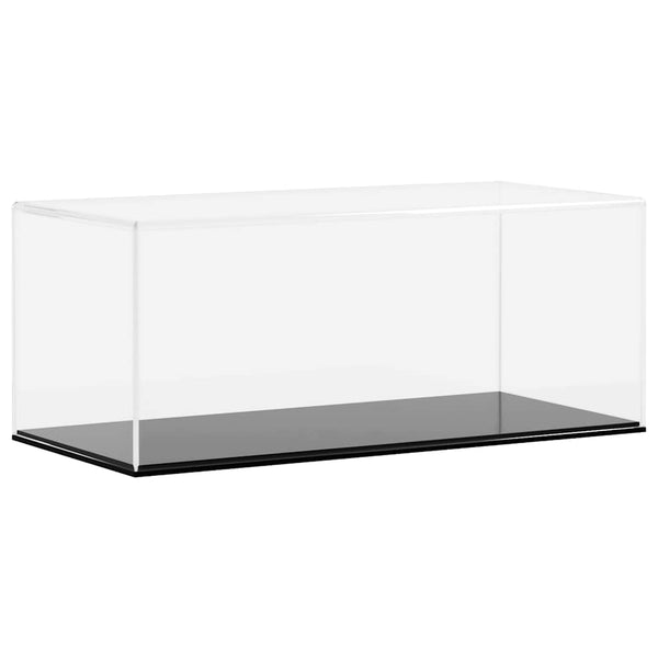 Esittelylaatikko läpinäkyvä 34x16x14 cm akryyli
