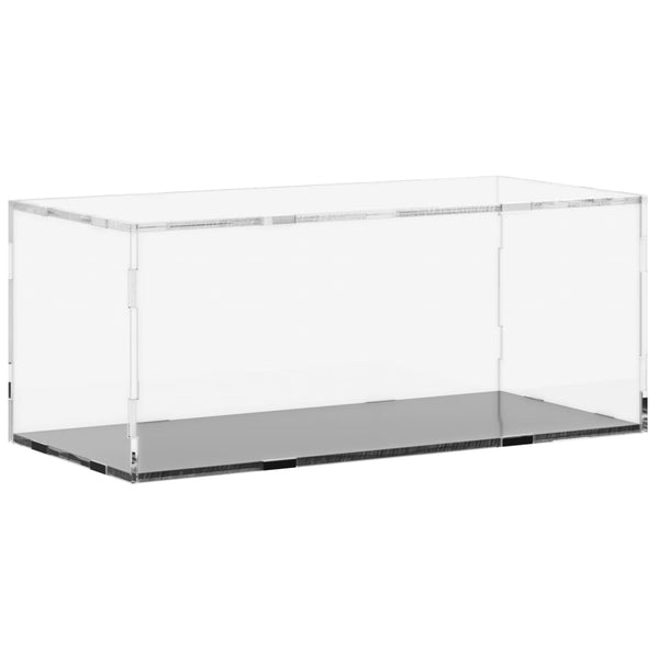 Näyttelylaatikko Läpinäkyvä 34x16x14 cm Akryyli