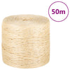 Köysi 100 % Sisal 4 mm 50 m