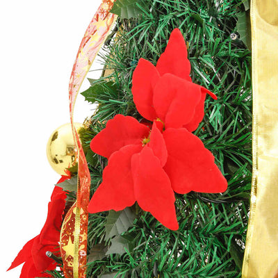 Vihreä pop-up tekojoulukuusi Adelina 180cm (150 led-valoa)