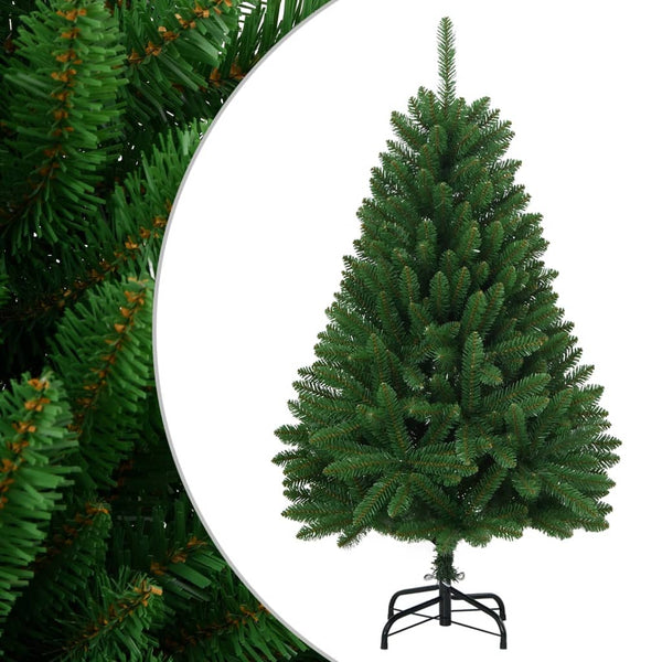 Vihreä tekojoulukuusi saranoilla ja jalustalla Liman 120cm