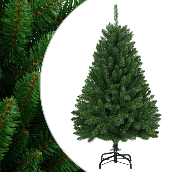 Vihreä tekojoulukuusi saranoilla ja jalustalla Liman 150cm