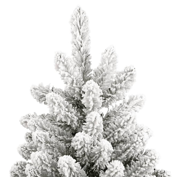 Tekojoulukuusi saranoilla ja lumihuurteella Liman 270cm