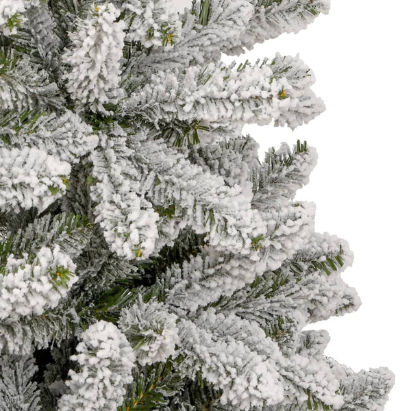 Tekojoulukuusi saranoilla ja lumihuurteella Liman 270cm