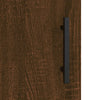 Ruskea seinäkiinnitettävät kaapit Vicoria (2 kpl tammi puinen)