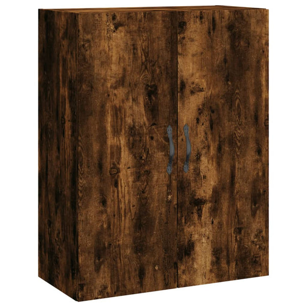 Kaappi savutammivärillä 69,5x34x180 cm teknisestä materiaalista