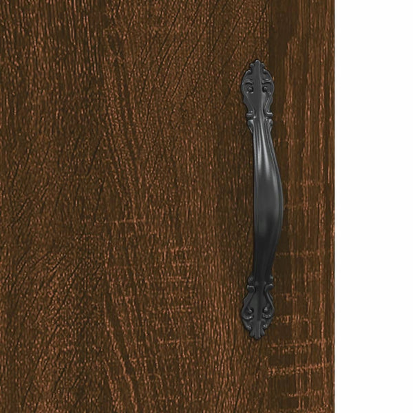 Kaappi ruskea tammi 69,5x34x180 cm tekninen puu