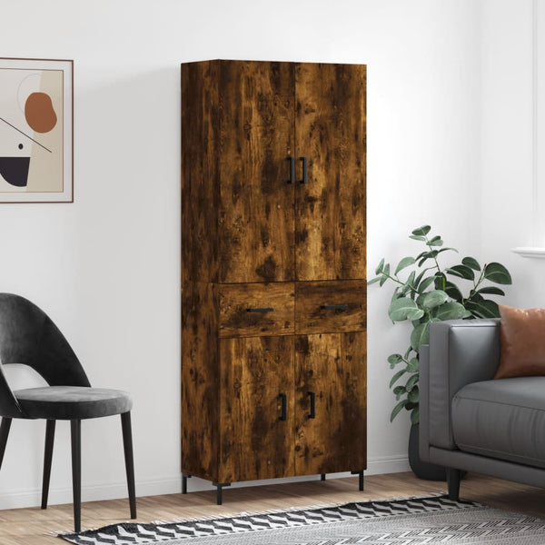 Kaappi savutammi 69,5x34x180 cm, tekninen materiaali