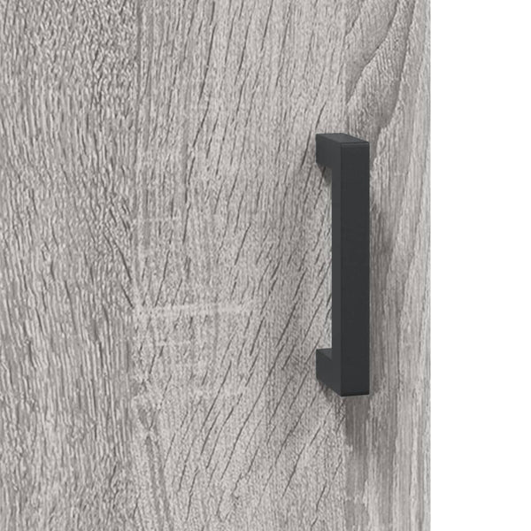 Sonoma tekninen puu 69,5x34x180 cm harmaa kaappi