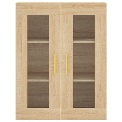 Kaappi Sonoma tammi 69,5x34x180 cm tekninen puu