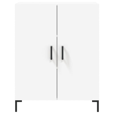 Kaappi valkoinen 69,5x34x180 cm tekninen puu
