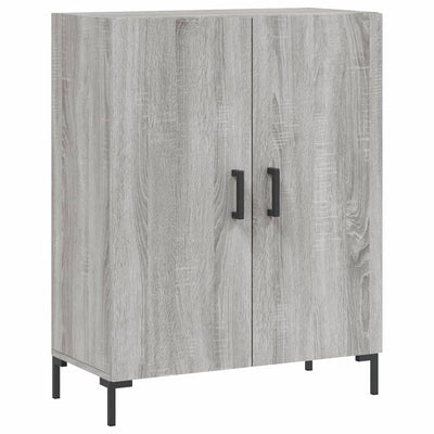Kaappi harmaa Sonoma 69,5x34x180 cm tekninen puu
