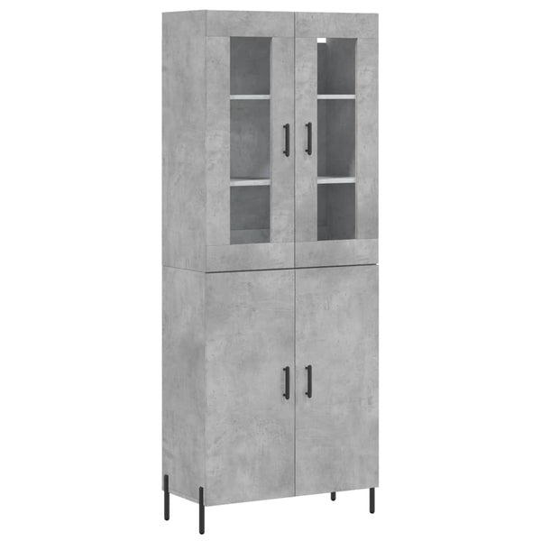 Tekninen puu 69,5x34x180 cm betoni