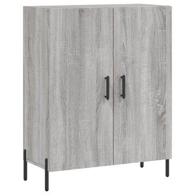 Kaappi harmaa Sonoma 69,5x34x180 cm tekninen puu