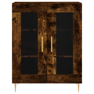 Kaappi savutammi 69,5x34x180 cm tekninen puu