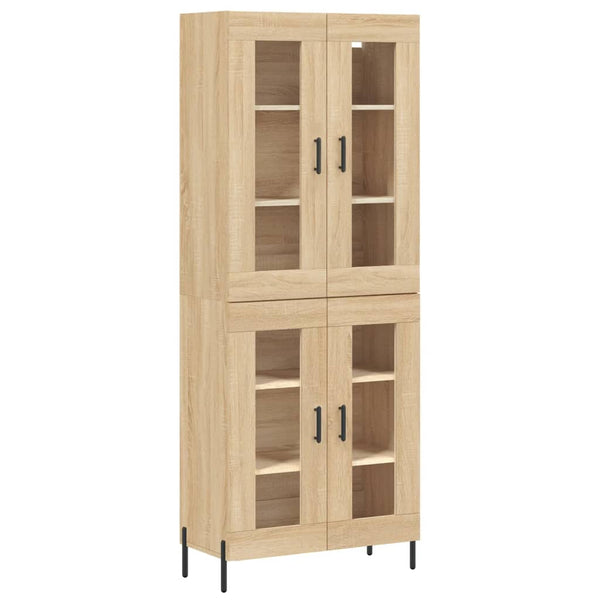 Kaappi Sonoma tammi 69,5x34x180 cm tekninen puu