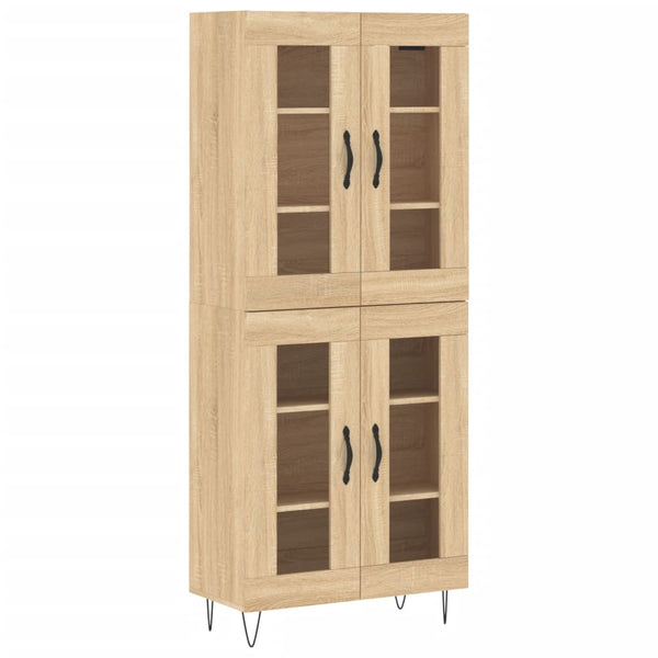 Kaappi Sonoma tammi 69,5x34x180 cm tekninen puu