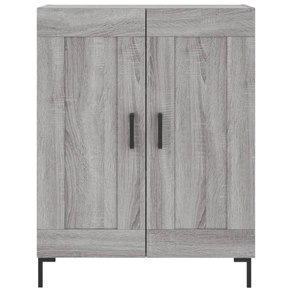 Kaappi harmaa Sonoma 69,5x34x180 cm tekninen puu