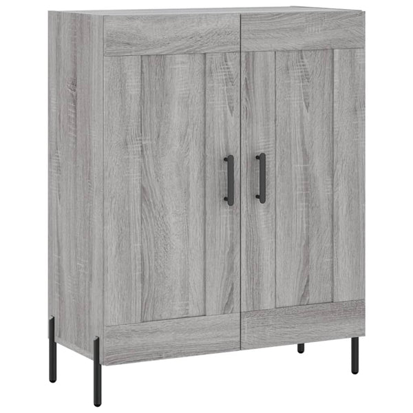 Kaappi harmaa Sonoma 69,5x34x180 cm tekninen puu