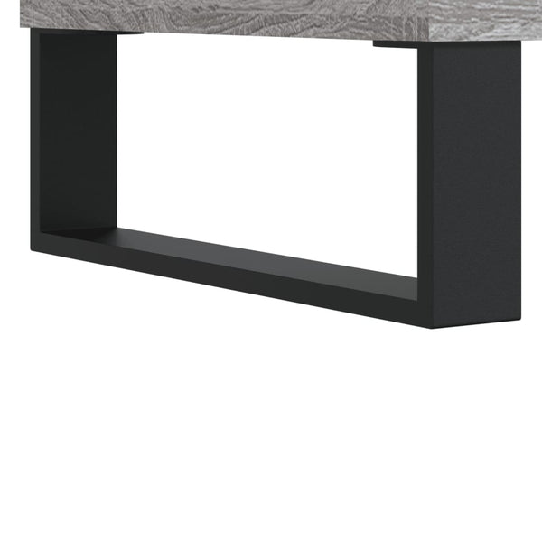 Kaappi harmaa Sonoma 69,5x34x180 cm tekninen puu