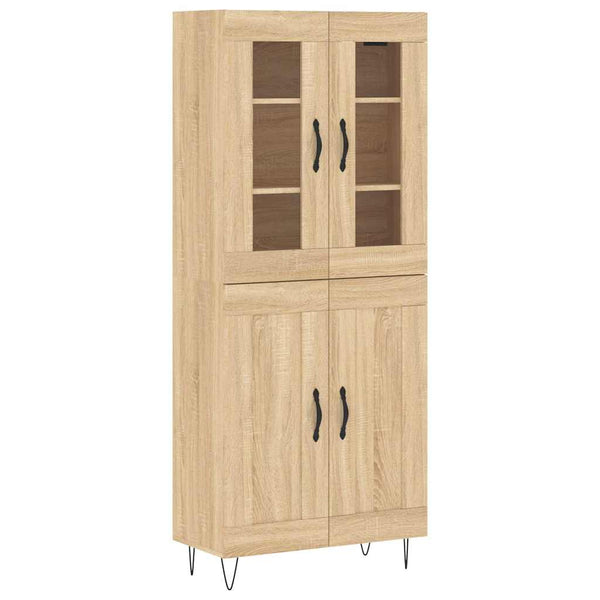 Kaappi Sonoma tammi 69,5x34x180 cm tekninen puu