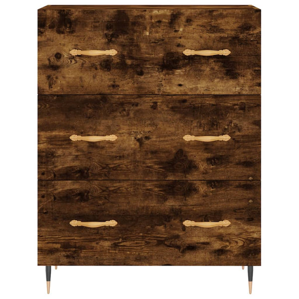 Kaappi savutammi 69,5x34x180 cm tekninen puu