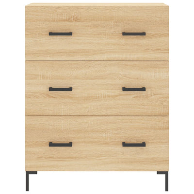Kaappi Sonoma tammi 69,5x34x180 cm tekninen puu