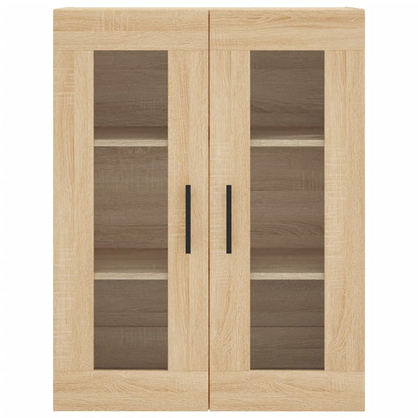 Kaappi Sonoma tammi 69,5x34x180 cm tekninen puu (68)