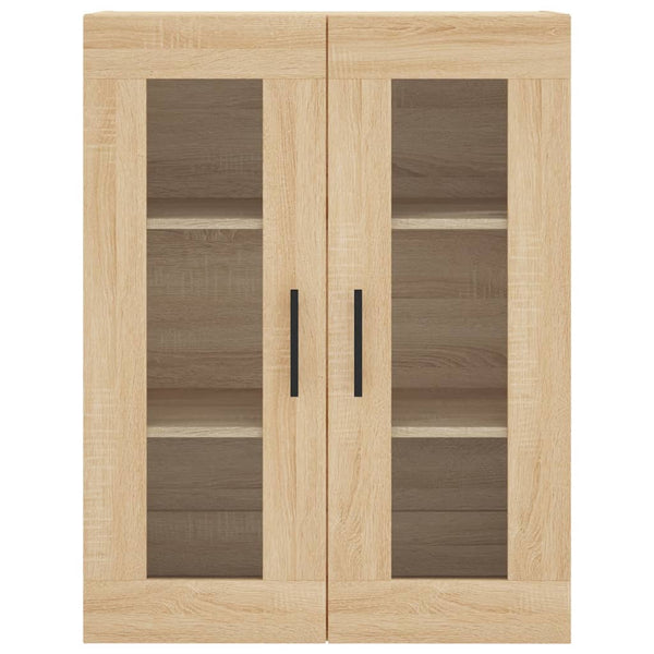 Kaappi Sonoma tammi 69,5x34x180 cm tekninen puu (64)