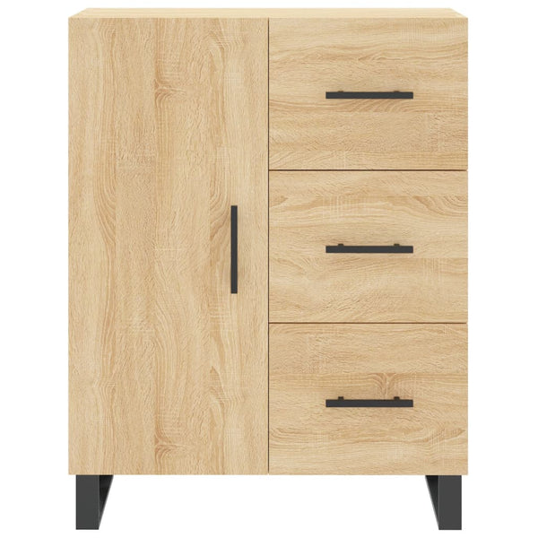 Kaappi Sonoma tammi 69,5x34x180 cm tekninen puu (64)