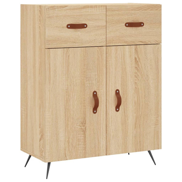 Kaappi Sonoma tammi 69,5x34x180 cm tekninen puu
