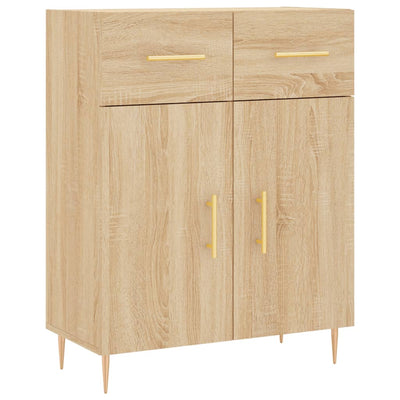 Kaappi Sonoma tammi 69,5x34x180 cm tekninen puu