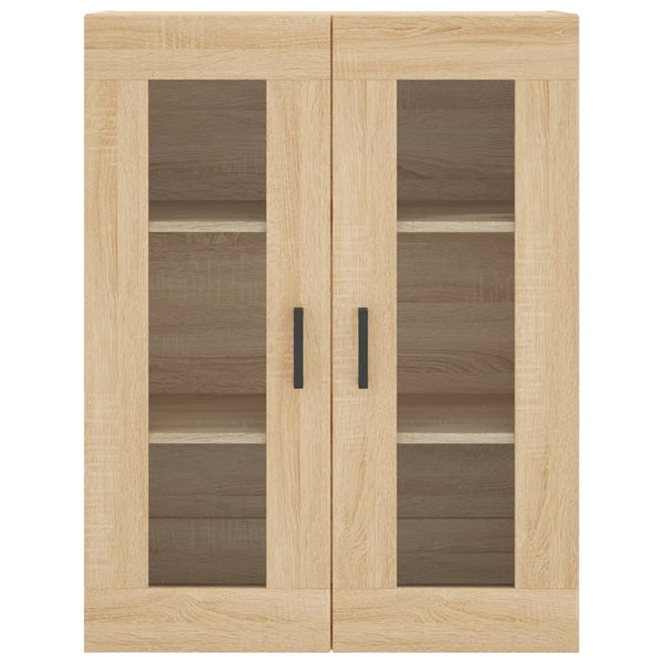 Kaappi Sonoma tammi 69,5x34x180 cm tekninen puu (63)