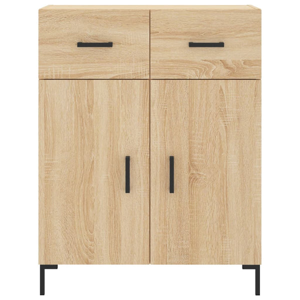 Kaappi Sonoma tammi 69,5x34x180 cm tekninen puu (63)