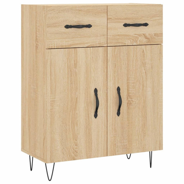 Kaappi Sonoma tammi 69,5x34x180 cm tekninen puu